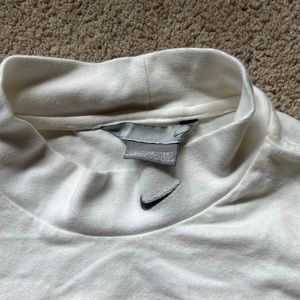 Vintage Y2K grey Nike tag long sleeve polo